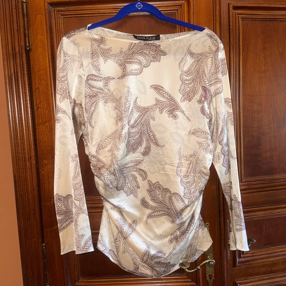 ANNE KLEIN Vintage Silk Blouse